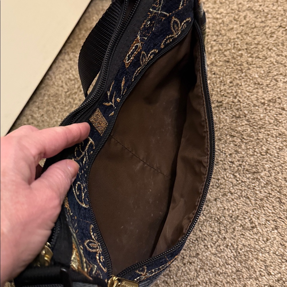 Danny K Hampton Bag/ Chic Patterned Shoulder Bag … - image 5